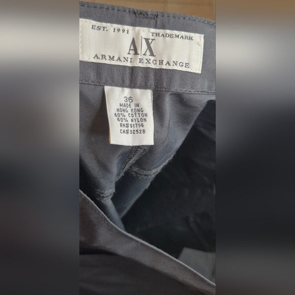 Armani Stylish Black Men's Pants - Picture 3 of 15